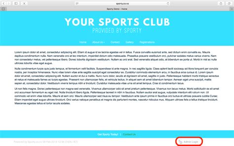 sporty's log in.